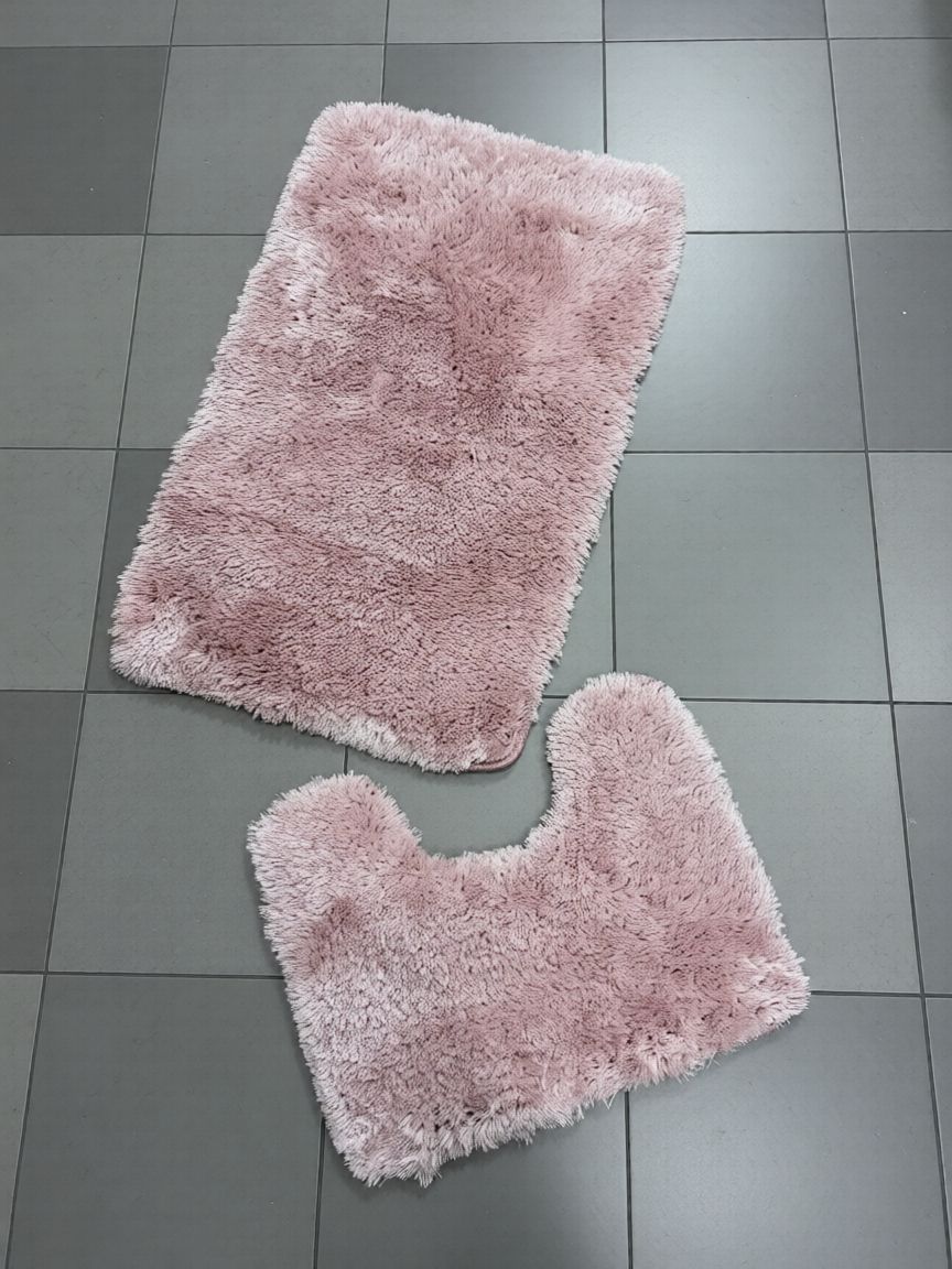 Scott Rózsaszín 2 Részes 50x80cm + Wc kilépő Fürdőszoba Szőnyeg