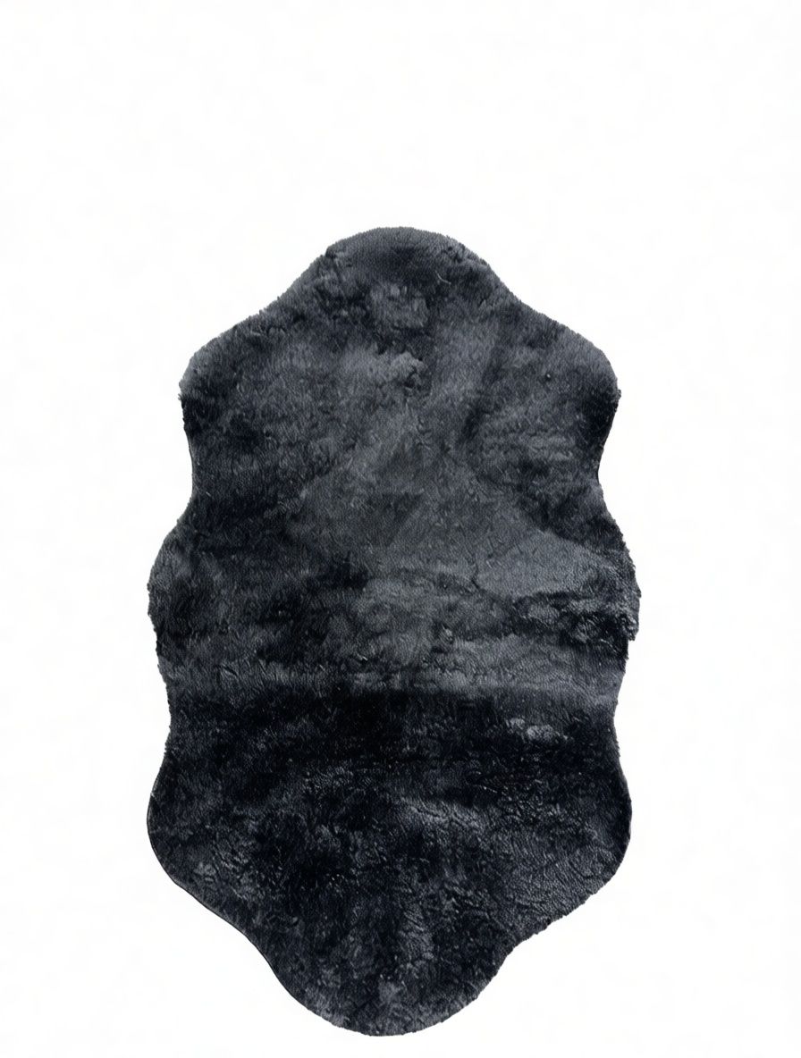 Sebano Shaggy Plüss V Antracit Szürke Fürdőszoba Szőnyeg