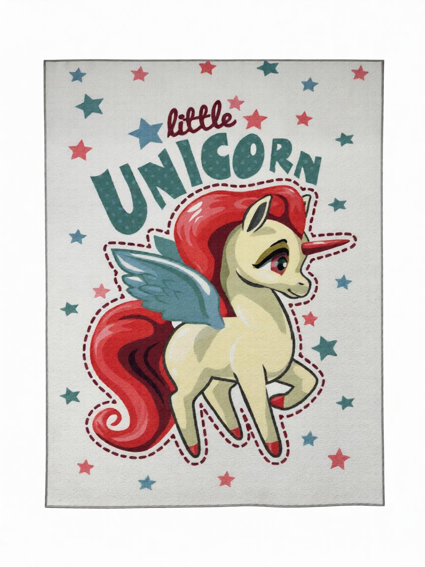 Unikornis Mintás Gyerekszőnyeg