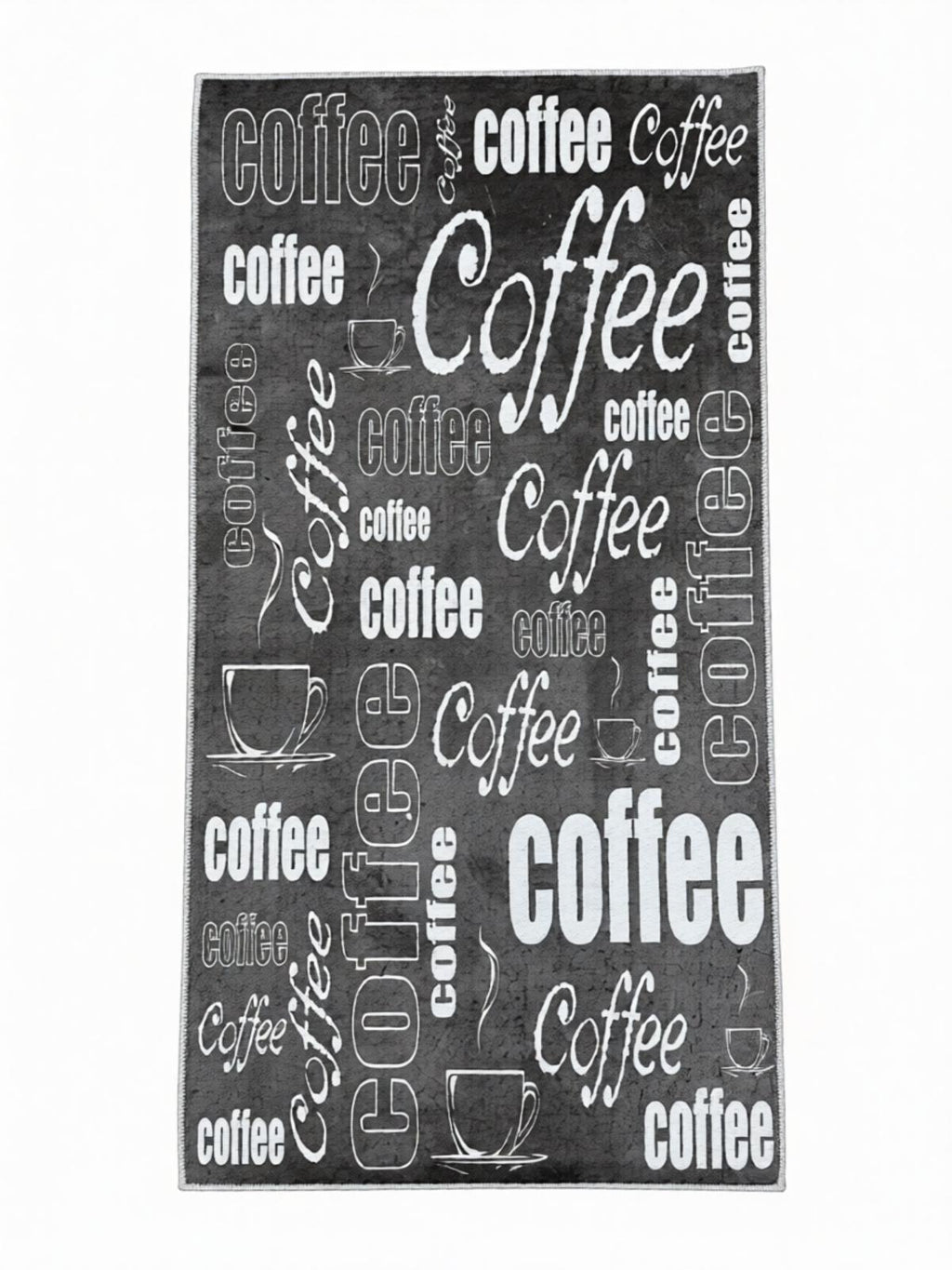 Szürke Mintás Konyhai Szőnyeg