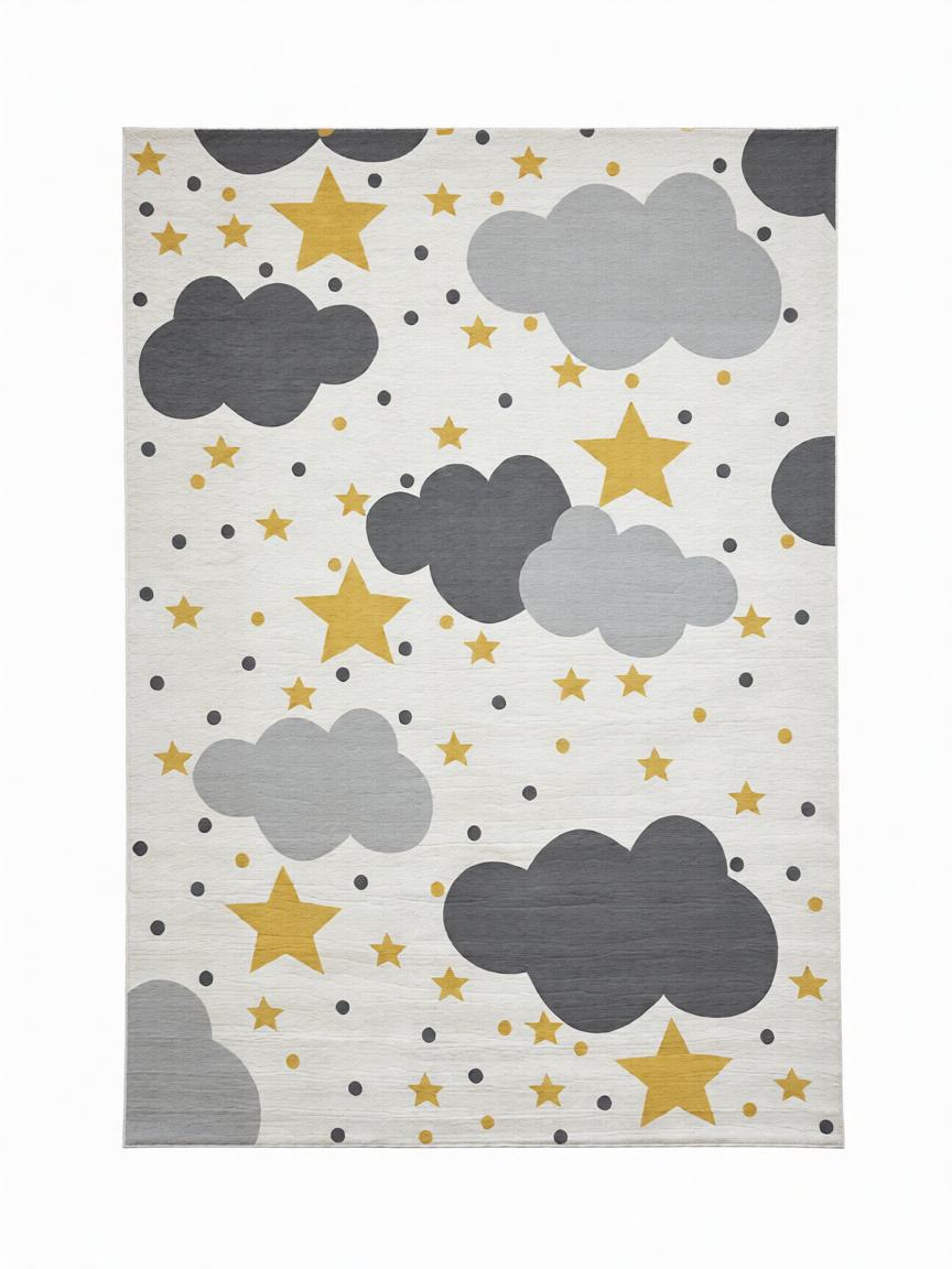 Felhő Mintás Gyerekszőnyeg