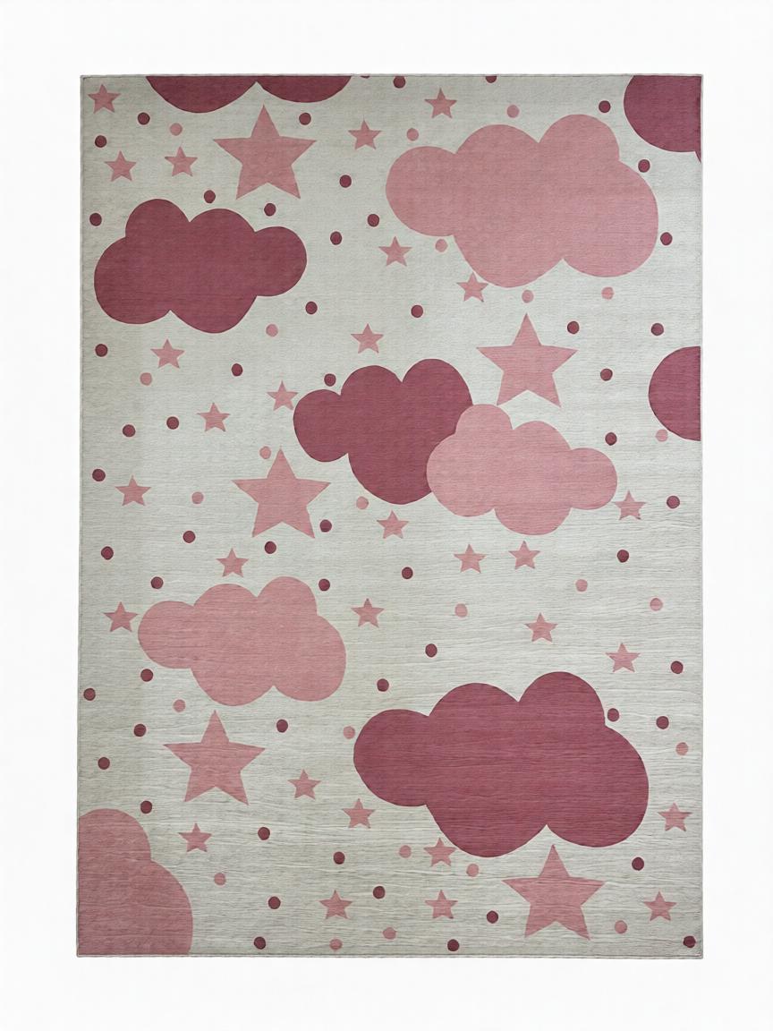 Felhő Mintás Gyerekszőnyeg