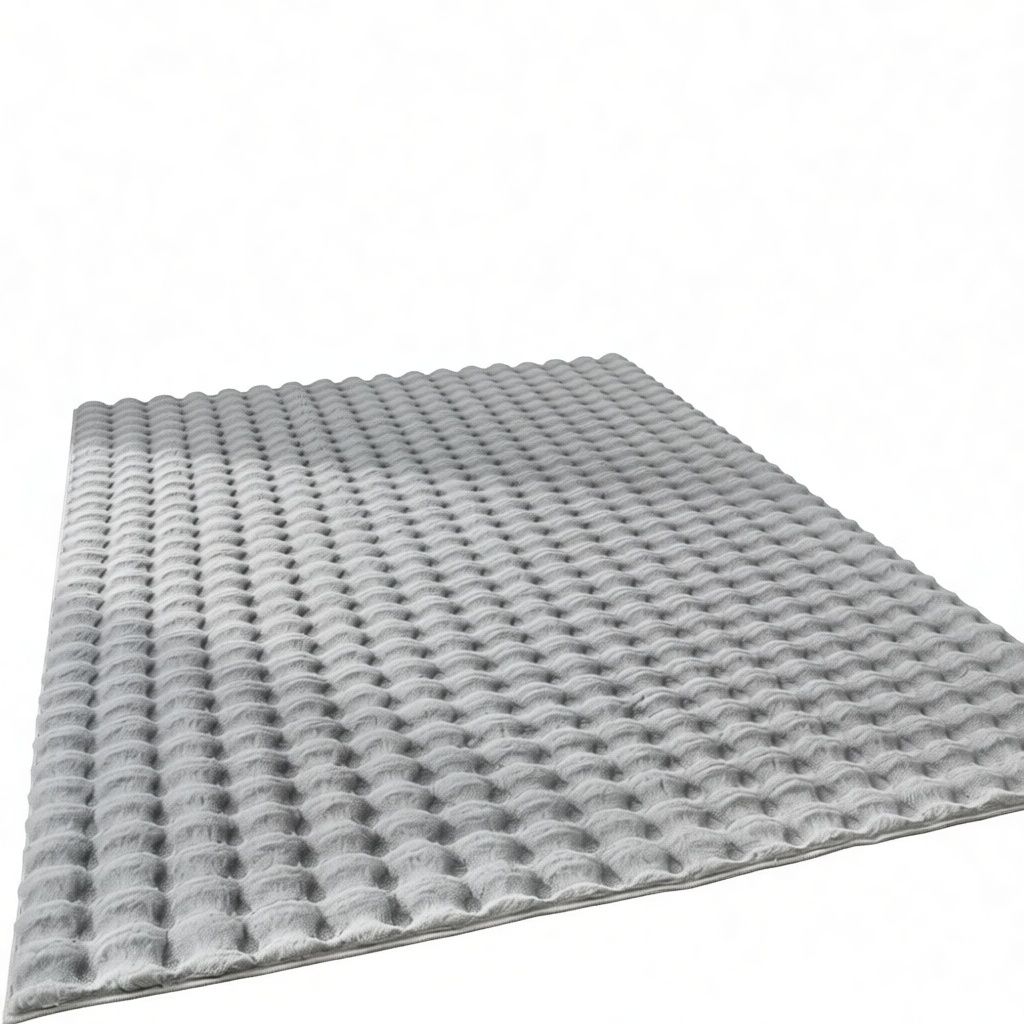 3D Bubble Világos Szürke Szőnyeg