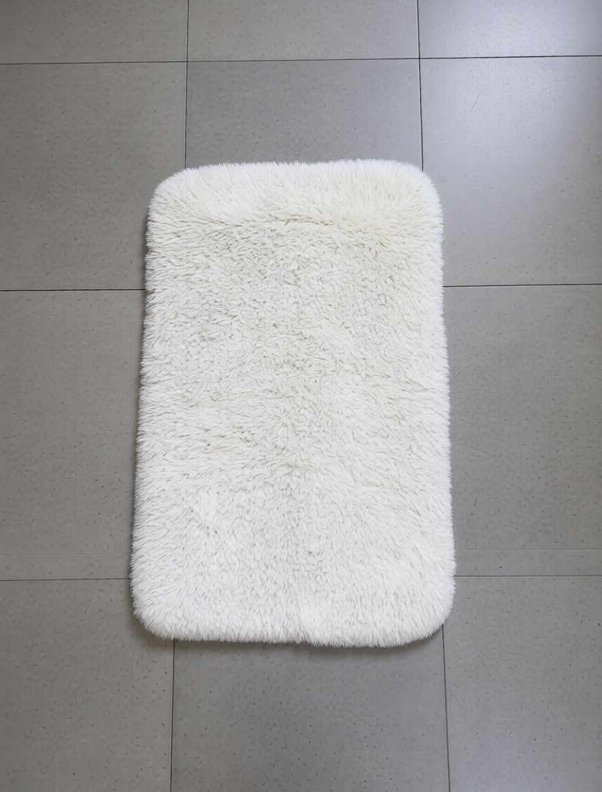 Scott Fehér 1 Részes 50x80cm Fürdőszoba Szőnyeg