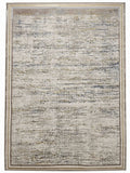CarpetlyHome bézs, kopott mintás modern szőnyeg, arany és szürke részletekkel, 8 mm szálhosszúsággal.