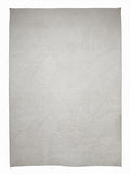 CarpetlyHome krémszínű, puha szőnyeg levélmintával, 100% polipropilén, 8mm szálhossz.