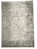 CarpetlyHome modern geometrikus patchwork szőnyeg, krém és bézs színű, 100% polipropilén, 12 mm szálhossz.