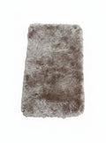 CarpetlyHome Scott Barna 50x80cm-es, 100% polipropilén, hosszú szálú, csúszásgátló gumis fürdőszoba szőnyeg