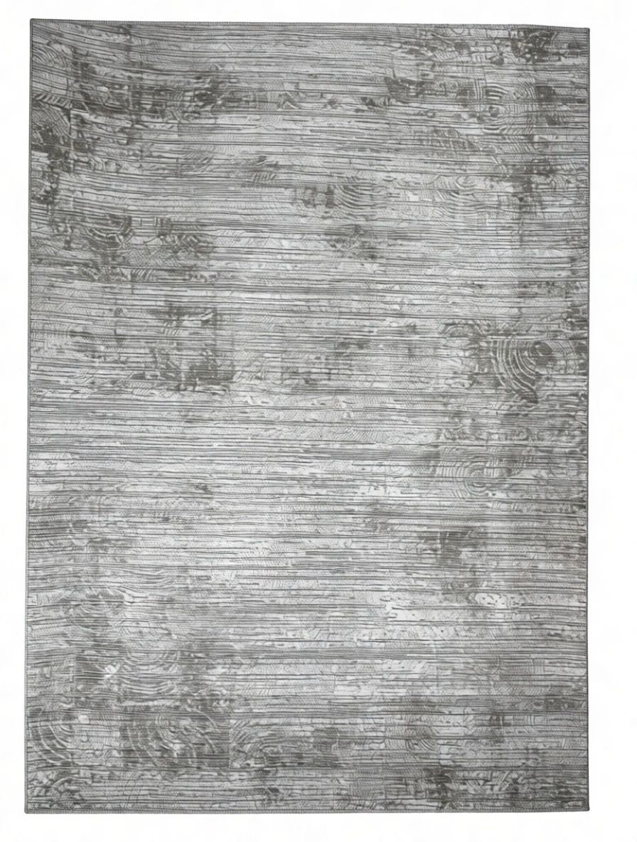 CarpetlyHome szürke, vintage hatású, modern szőnyeg, 100% polipropilén, 12 mm szálhossz.