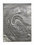 CarpetlyHome Toscana szürke márványmintás modern szőnyeg, 100% polipropilén, 8 mm szálhosszúság