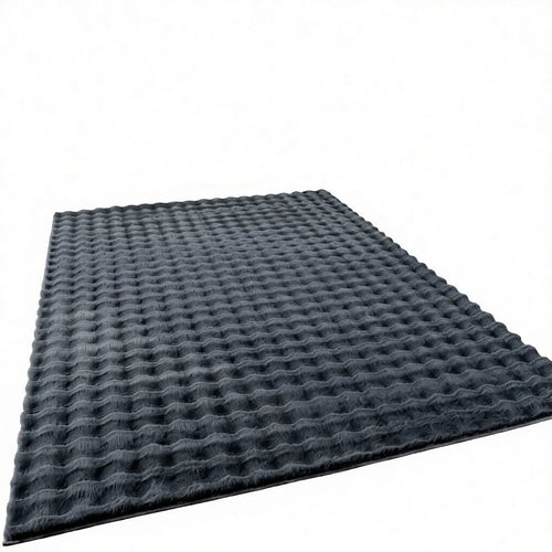 3D Bubble Antracit Szőnyeg